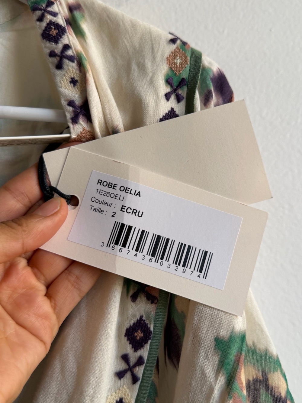Ba&sh Oelia Dress in Ecru - Picture 6 of 6